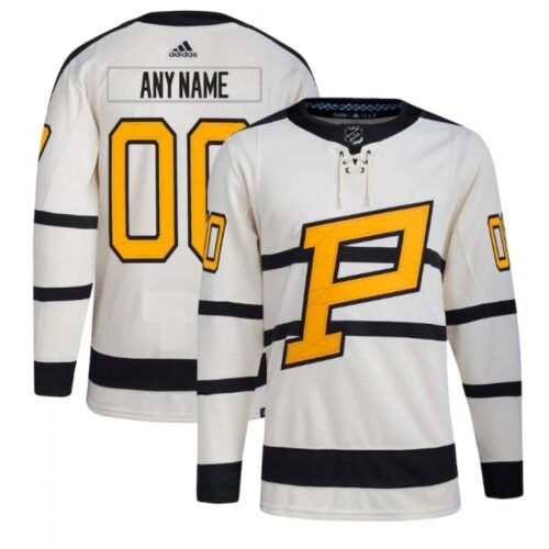 686174b667f91_1 Men's Pittsburgh Penguins Custom Cream 2023 Winter Classic Stitched Jersey