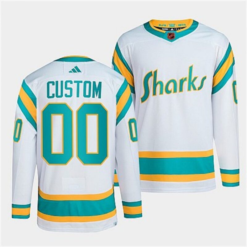 686174edcd733_1 Men's San Jose Sharks Custom White 2022-23 Reverse Retro Stitched Jersey