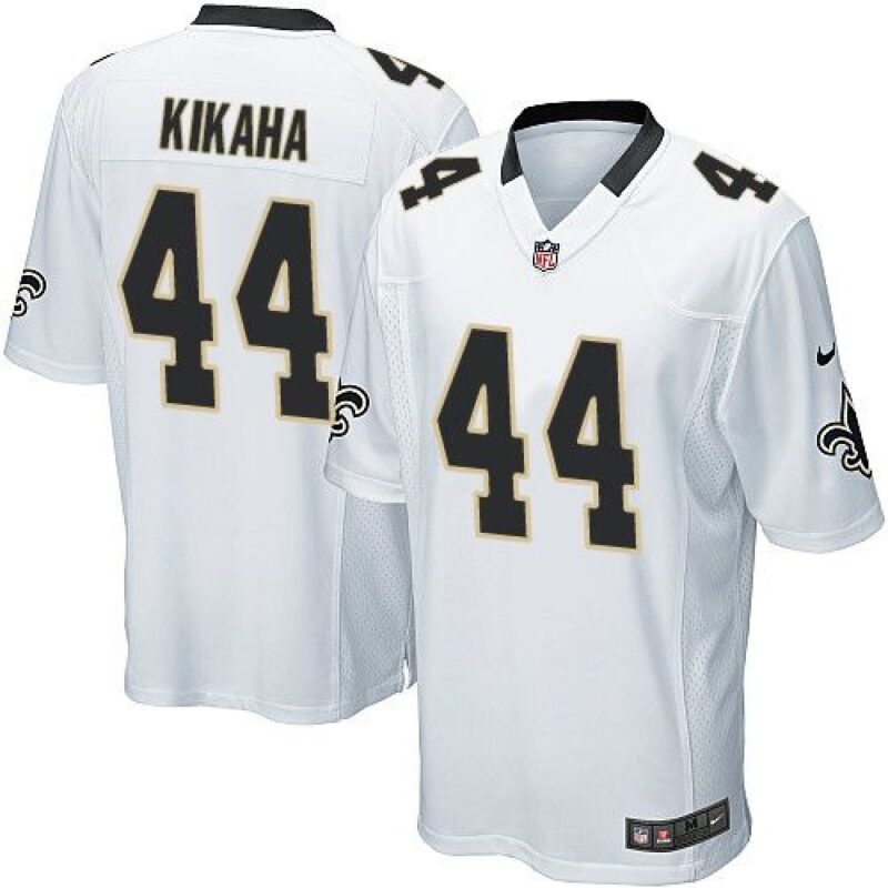 686174ffac879_1 Saints #44 Hau'oli Kikaha White Youth Stitched NFL Elite Jersey