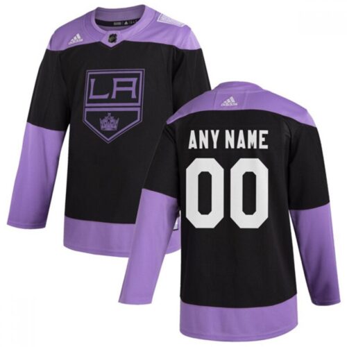 6861752e4e1c3_1 Men's Los Angeles Kings Black Hockey Fights Cancer Custom Practice NHL Stitched Jersey