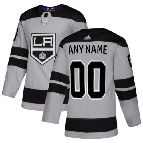 68617535f1a7d_1 Men's Los Angeles Kings Grey Custom Name Number Size NHL Stitched Jersey