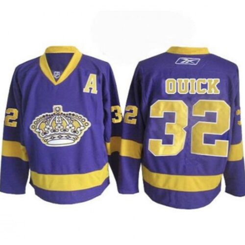 6861753889abd_1 Men's Los Angeles Kings Custom Purple Stitched Jersey
