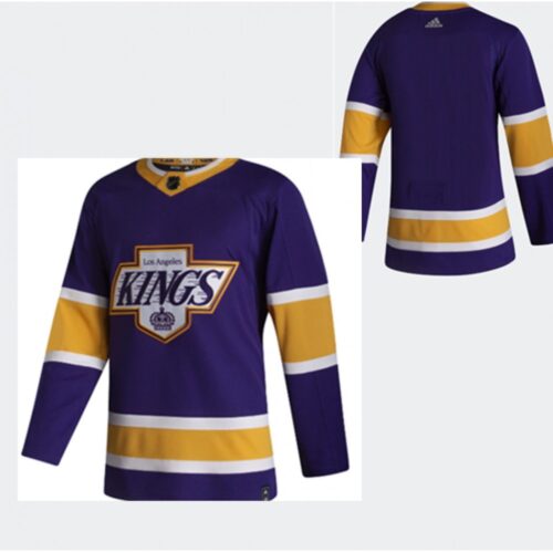 6861753d91a0e_1 Men's Los Angeles Kings Purple Hockey Custom NHL Stitched Jersey