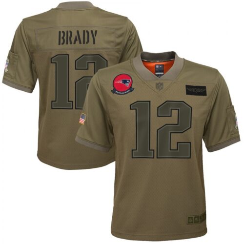 6861755978e5c_1 Youth New England Patriots #12 Tom Brady 2019 Camo Salute To Service Stitched NFL Jersey