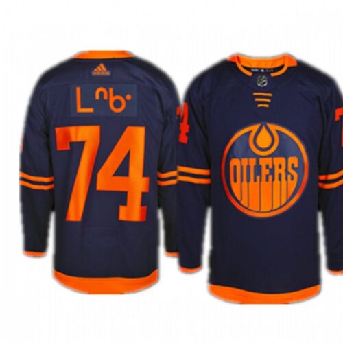 686175a062871_1 Men's Edmonton Oilers Custom Navy Alternate Primegreen Stitched Jersey