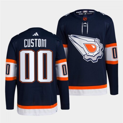 686175a5a6ed7_1 Men's Edmonton Oilers Custom Navy 2022-23 Reverse Retro Stitched Jersey
