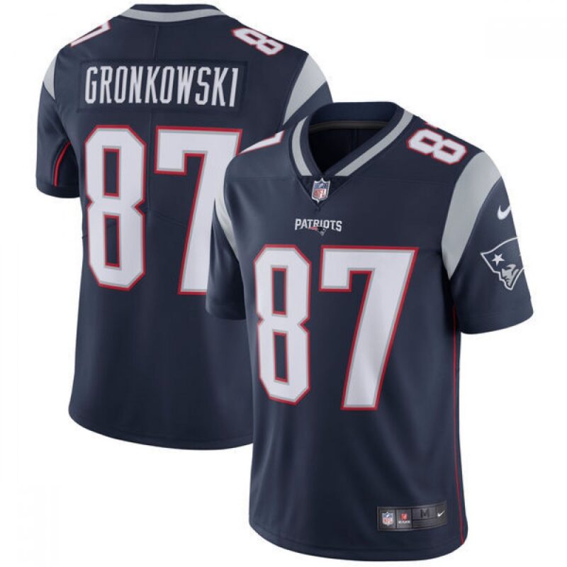 686175e77a676_1 Youth New England Patriots #87 Rob Gronkowski Navy Vapor Untouchable Limited Stitched NFL Jersey