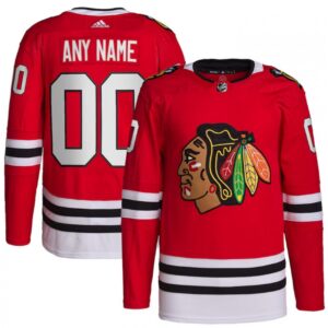 68617620c4a04_1 Men's Chicago Blackhawks Active Player Custom Red Stitched Hockey Jersey