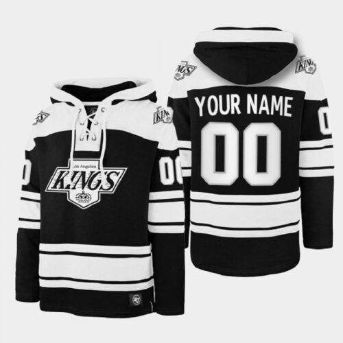 6861768c569b4_1 Men's Los Angeles Kings Active Player Custom Black Ageless Must-Have Lace-Up Pullover Hoodie