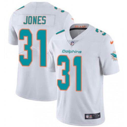 6861768e7deaa_1 Youth Miami Dolphins #31 Byron Jones White Vapor Untouchable Limited Stitched NFL Jersey