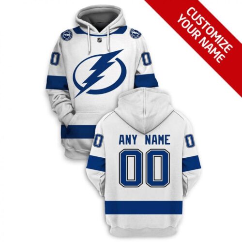 686176d5f0e9e_1 Men's Tampa Bay Lightning Active Player Custom White Pullover Hoodie