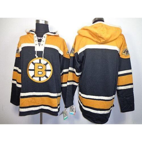 6861770a983bf_1 Bruins Blank Black Sawyer Hooded Sweatshirt Stitched NHL Jersey