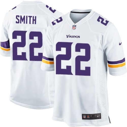 686177634ee7d_1 Vikings #22 Harrison Smith White Youth Stitched NFL Elite Jersey