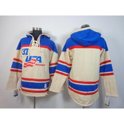 686177899a958_1 Olympic Team USA Blank Cream Throwback Sawyer Hooded Sweatshirt Stitched NHL Jersey