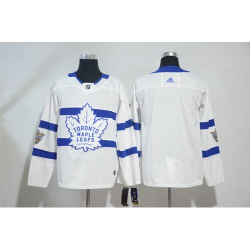 686177f9e4014_1 Men's Toronto Maple Leafs White 2018 NHL Stadium Series Stitched NHL Jersey