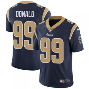 686178241c623_1 Youth Los Angeles Rams #99 Aaron Donald Navy Vapor Limited Stitched Jersey