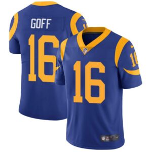 686178474ea8e_1 Youth Los Angeles Rams #16 Jared Goff Royal Blue Vapor Untouchable Limited Stitched NFL Jersey