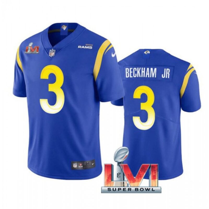 6861784f4e958_1 Youth Los Angeles Rams #3 Odell Beckham Jr. Royal 2022 Super Bowl LVI Vapor Untouchable Limited Stitched Jersey