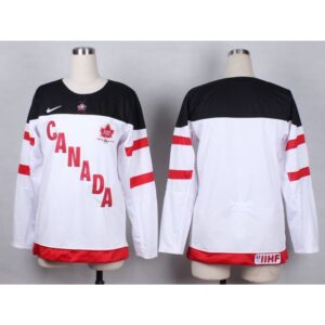 68617858dacc9_1 Olympic CA. Blank White 100th Anniversary Women's Stitched NHL Jersey