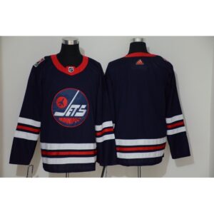 686178698a8d5_1 Men's Winnipeg Jets Blank Navy Stitched NHL Jersey
