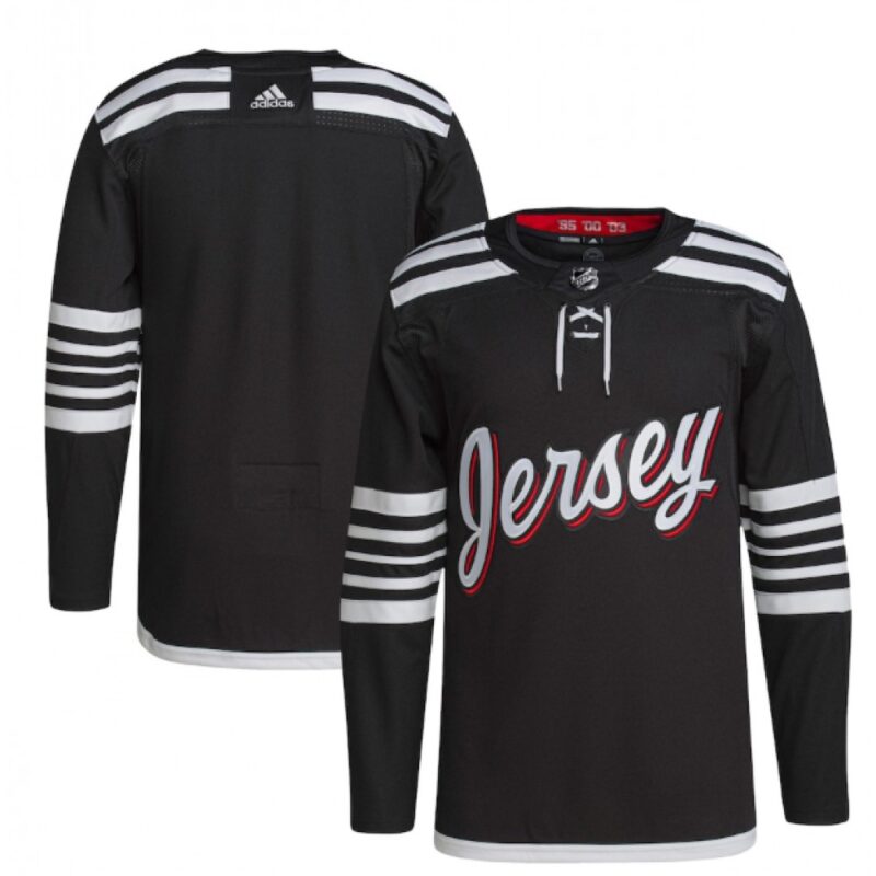 6861788f5124f_1 Men's New Jersey Devils Blank 2021/22 Black Stitched Jersey