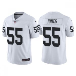 6861789dd960c_1 Youth Las Vegas Raiders #55 Chandler Jones White Vapor Untouchable Limited Stitched NFL Jersey