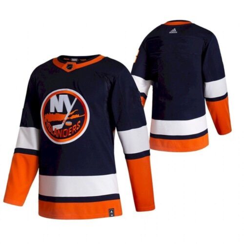 6861792ca8ac7_1 Men's New York Islanders 2021 Black Reverse Retro Stitched Jersey