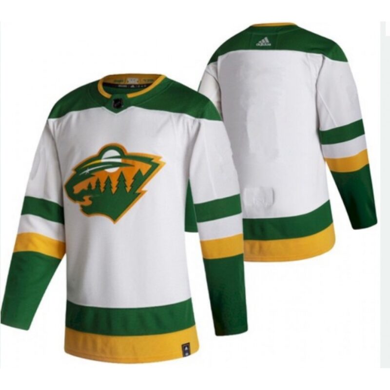 6861796fa7a27_1 Men's Minnesota Wild 2021 White Reverse Retro Stitched Jersey