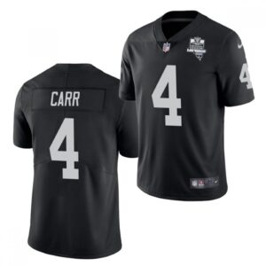 686179d7253d2_1 Youth Oakland Raiders #4 Derek Carr 2020 Black Inaugural Season Vapor Limited Stitched Jersey