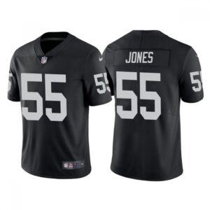 686179df6d4e0_1 Youth Las Vegas Raiders #55 Chandler Jones Black Vapor Untouchable Limited Stitched NFL Jersey