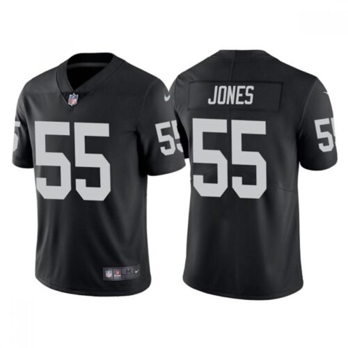 686179df6d4e0_1 Youth Las Vegas Raiders #55 Chandler Jones Black Vapor Untouchable Limited Stitched NFL Jersey