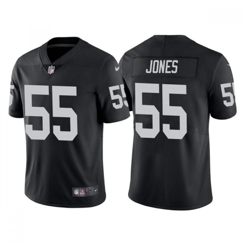 686179df6d4e0_1 Youth Las Vegas Raiders #55 Chandler Jones Black Vapor Untouchable Limited Stitched NFL Jersey
