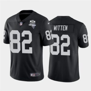 686179e9bc02a_1 Youth Las Vegas Raiders #82 Jason Witten 2020 Black Inaugural Season Vapor Limited Stitched Jersey