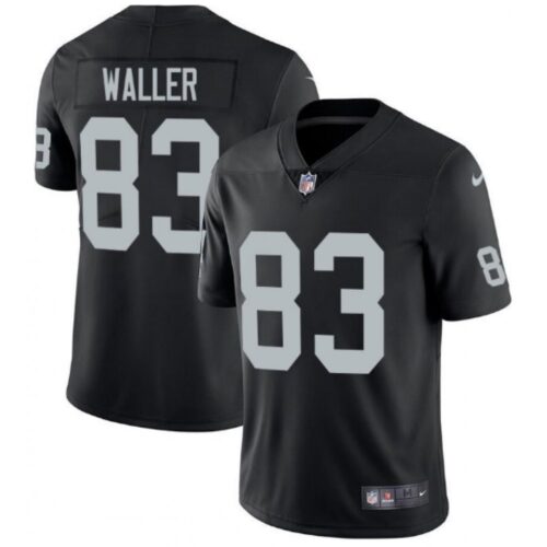 686179ec54579_1 Youth Las Vegas Raiders #83 Darren Waller Black Vapor Untouchable Limited Stitched NFL Jersey