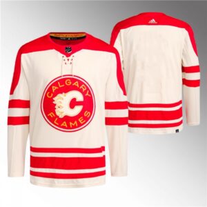 68617a85bf459_1 Men's Calgary Flames Blank 2023 Cream Classic Primegreen Stitched Jersey