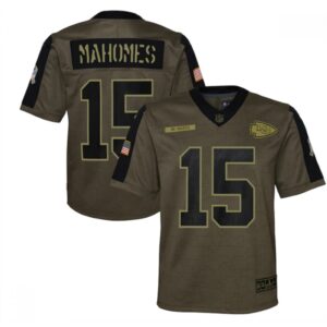 68617abc45390_1 Youth Kansas City Chiefs #15 Patrick Mahomes 2021 Olive Salute To Service Limited Stitched Jersey