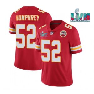 68617af6c5045_1 Youth Kansas City Chiefs #52 Creed Humphrey Red Super Bowl LVII Patch Vapor Untouchable Limited Stitched Jersey