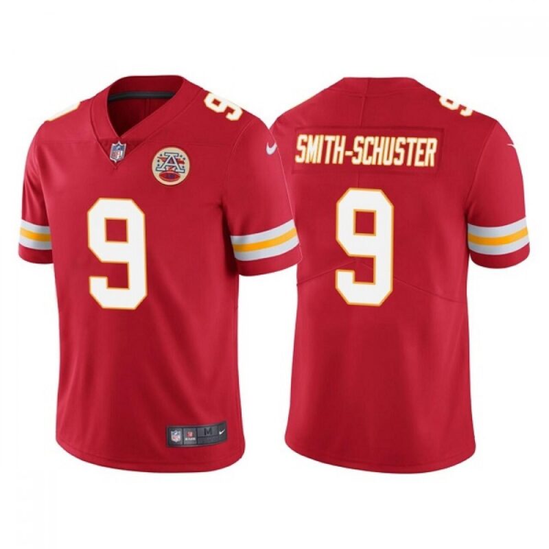 68617b01d2009_1 Youth Kansas City Chiefs #9 JuJu Smith-Schuster Red Vapor Untouchable Limited Stitched Jersey
