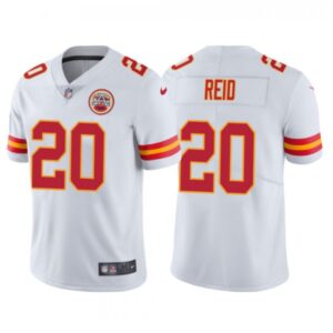 68617b18000cb_1 Youth Kansas City Chiefs #20 Justin Reid White Vapor Untouchable Limited Stitched Jersey