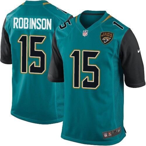 68617b3805469_1 Jaguars #15 Allen Robinson Teal Green Team Color Youth Stitched NFL Elite Jersey