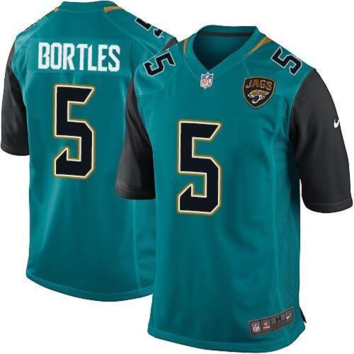 68617b458fe64_1 Jaguars #5 Blake Bortles Teal Green Team Color Youth Stitched NFL Elite Jersey