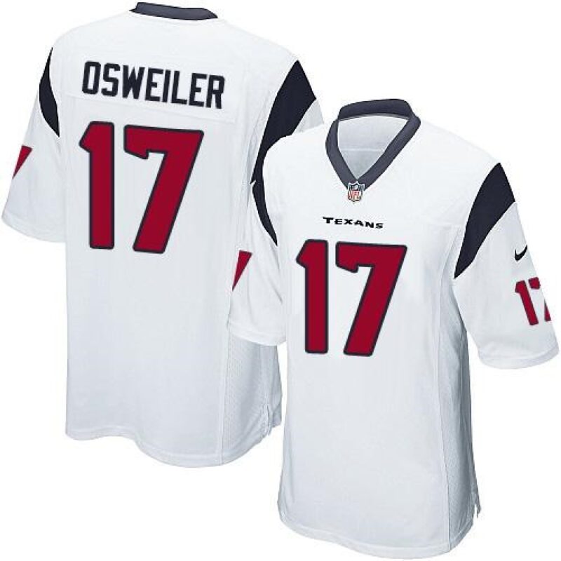 68617b77e8f54_1 Texans #17 Brock Osweiler White Youth Stitched NFL Elite Jersey