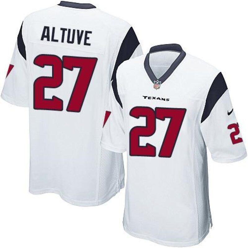 68617b7d84dd7_1 Texans #27 Jose Altuve White Youth Stitched NFL Elite Jersey