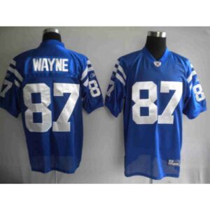68617bba5dbfb_1 Colts #87 Reggie Wayne Blue Stitched Youth NFL Jersey