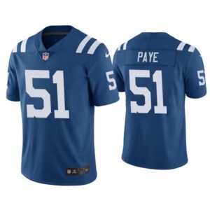 68617bcab105b_1 Youth Indianapolis Colts #51 Kwity Paye Blue Vapor Untouchable Limited Stitched Football Jersey