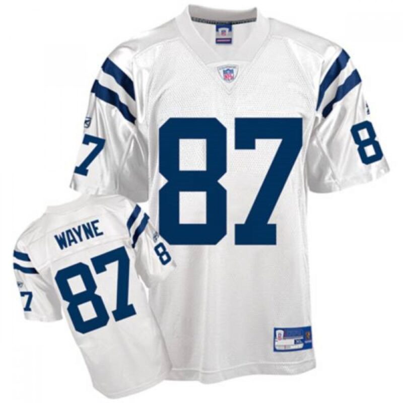 68617c290107f_1 Colts #87 Reggie Wayne White Stitched Youth NFL Jersey