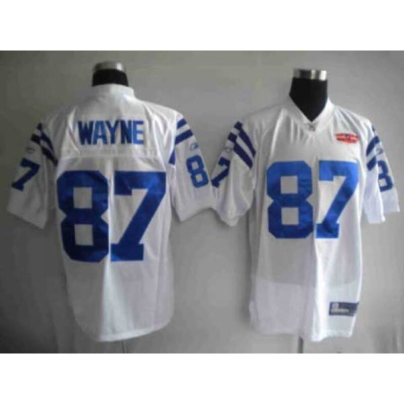 68617c2c28a00_1 Colts #87 Reggie Wayne White With Super Bowl Patch Stitched Youth NFL Jersey