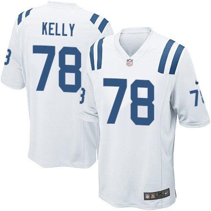 68617c346abe6_1 Colts #78 Ryan Kelly White Youth Stitched NFL Elite Jersey
