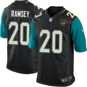 68617c421d8df_1 Jaguars #20 Jalen Ramsey Black Alternate Youth Stitched NFL Elite Jersey