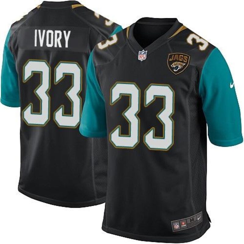 68617c44c4ae9_1 Jaguars #33 Chris Ivory Black Alternate Youth Stitched NFL Elite Jersey